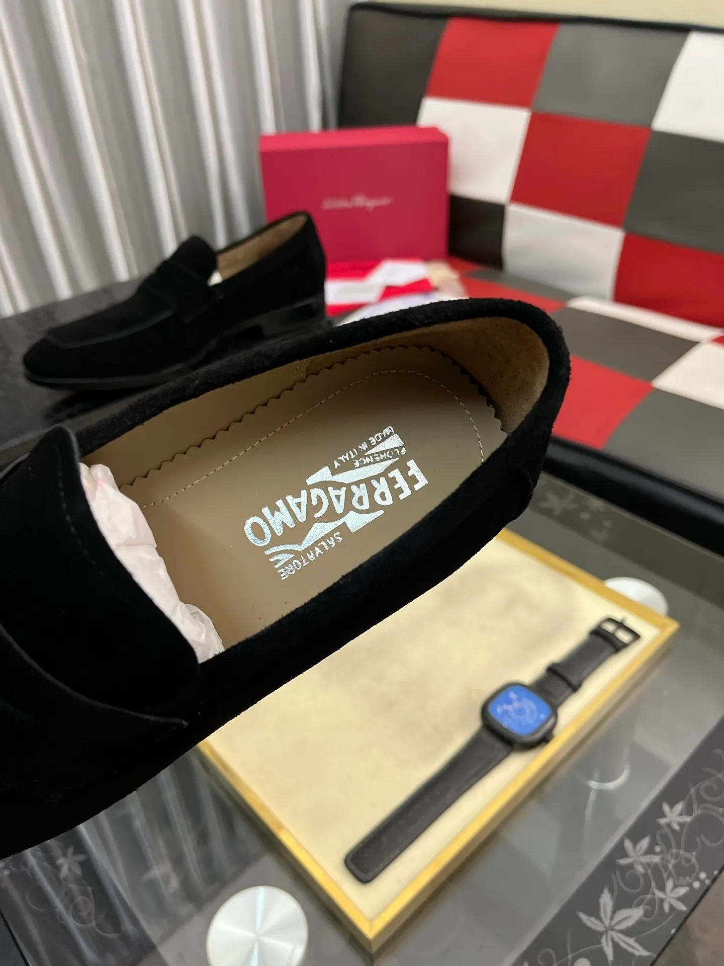 Men's shoes 💰600⌚️⌚️[Salvatore Ferragamo] Ferragamo business leather shoes, 1:1 top purchasing quality, imported selected original calfskin for the uppers, imported original soft water-dyed cowhide for the inner feet, imported original customized Italian handmade lightweight foam outsole, size: 39-44 5️⃣ options available